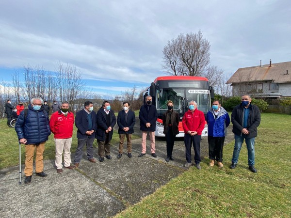 Ministra de Transportes, Gloria Hutt, presentó electrocorredor de Puerto Montt que unirá la paloma-valle volcanes con el centro histórico