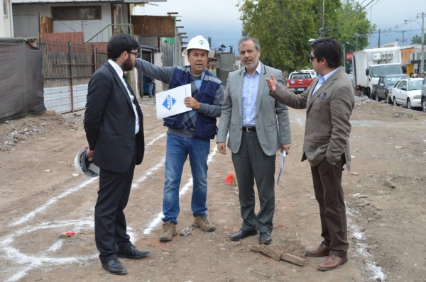 Visita obra Proyecto mejoramiento Vial Eje Av. Manso de Velasco