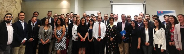 Subsecretario junto a todos los participantes