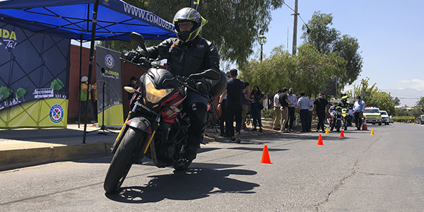 Junto a la Municipalidad de La Florida presentamos circuito estandarizado que deben realizar los motociclistas para obtener la licencia clase c