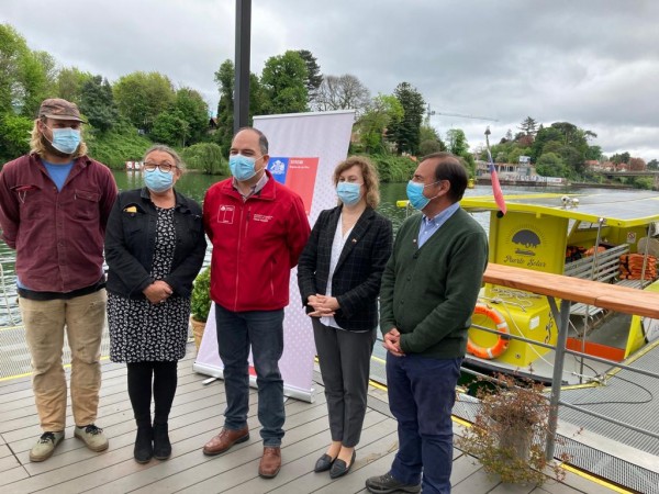 Subsecretario de transportes realizó balance del transporte público fluvial en Valdivia: más de 8 mil personas ya lo han utilizado